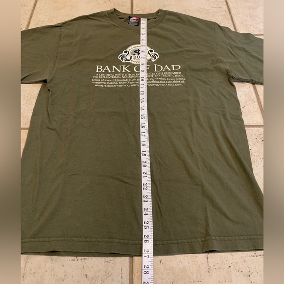 Bank of Dad Brock University HotLine Vintage Tee - Size L - Picture 6 of 6
